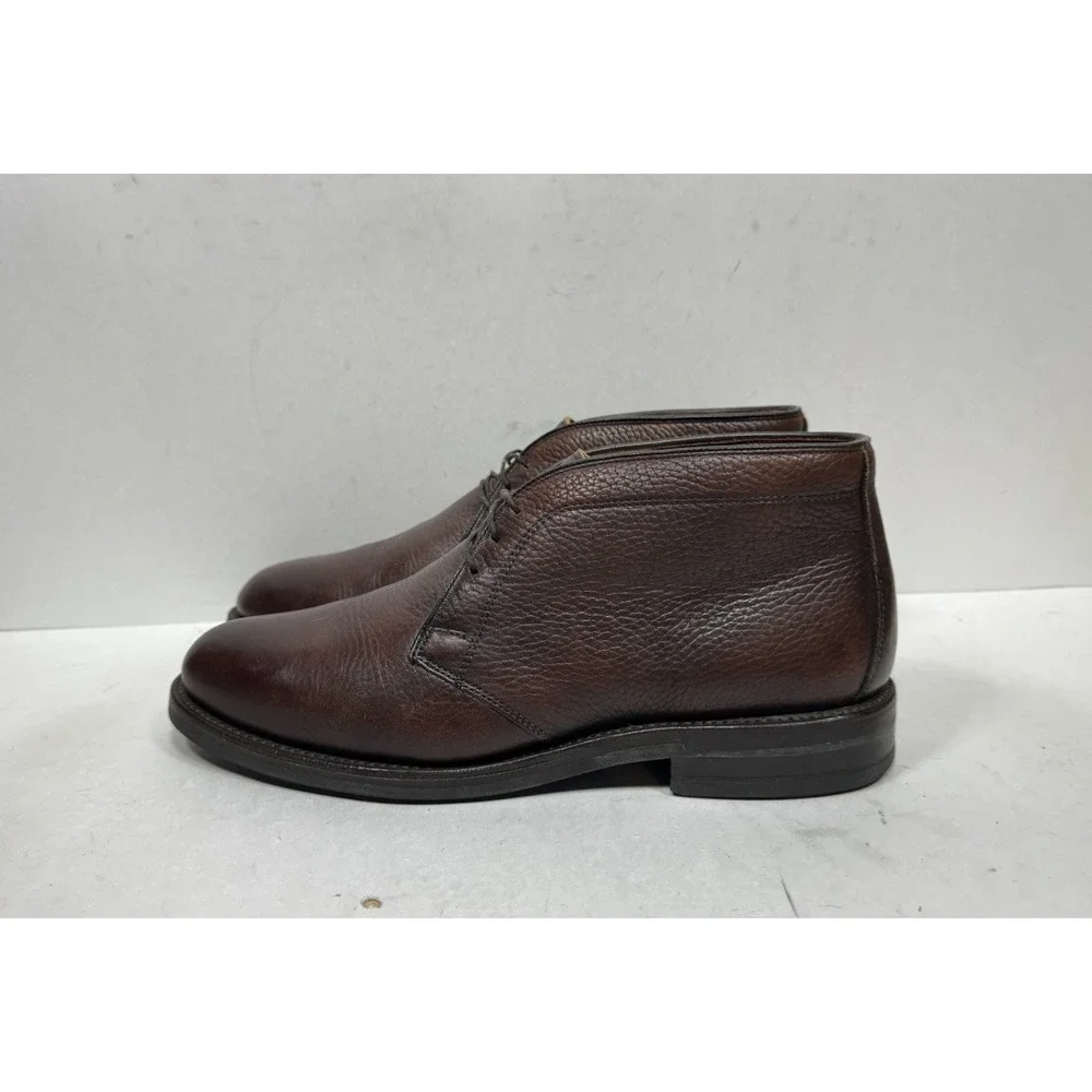 Allen Edmonds Malvern Brown Leather Chukka Boots 9181 Men's Size 10 D
